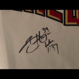 Bryce Harper signed jersey with certificate